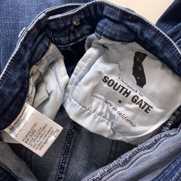 Adriano Goldschmied the legging ankle skinny jeans blue medium wash 27 - Picture 5 of 5